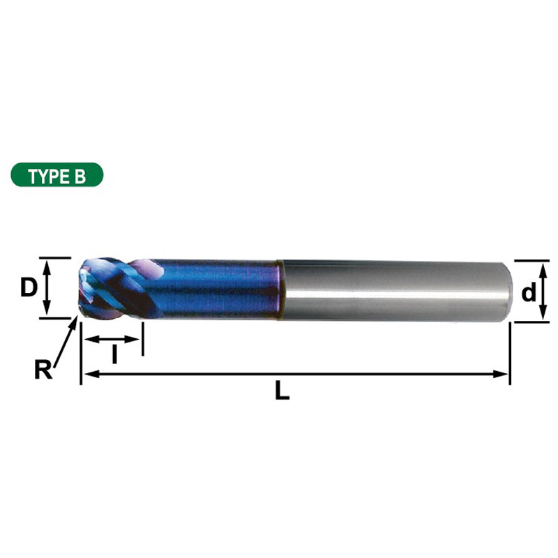 Model 638 RTA (Conner Radius),4 Flutes