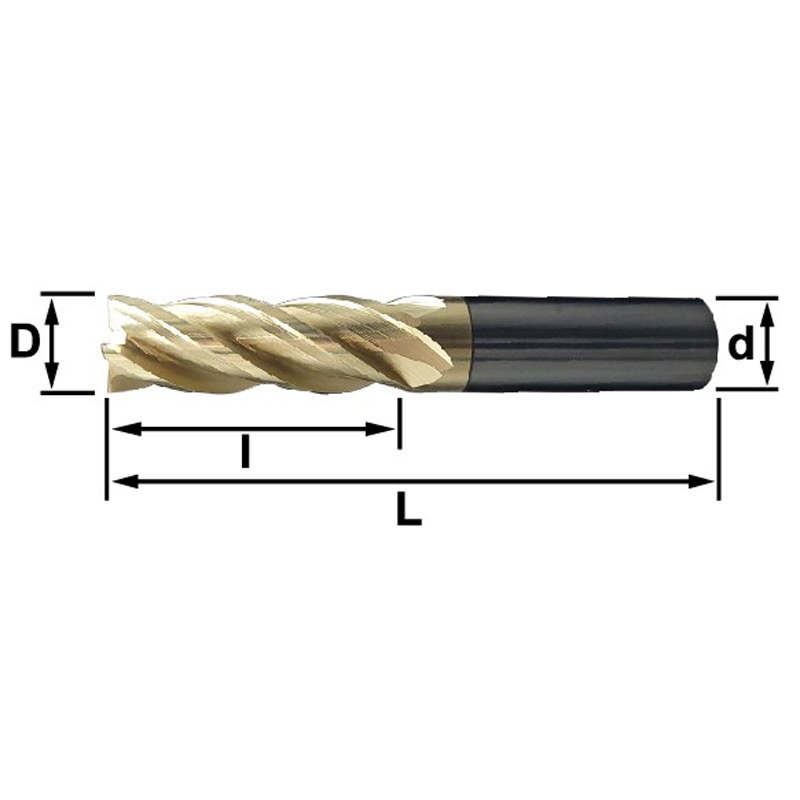 Model CED (Highly Efficient Operation),4 Flutes