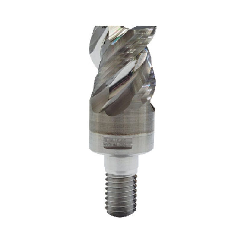 Model  HAE Tungsten Carbide End Mill Bits with Threaded Shank for Aluminium Cutting