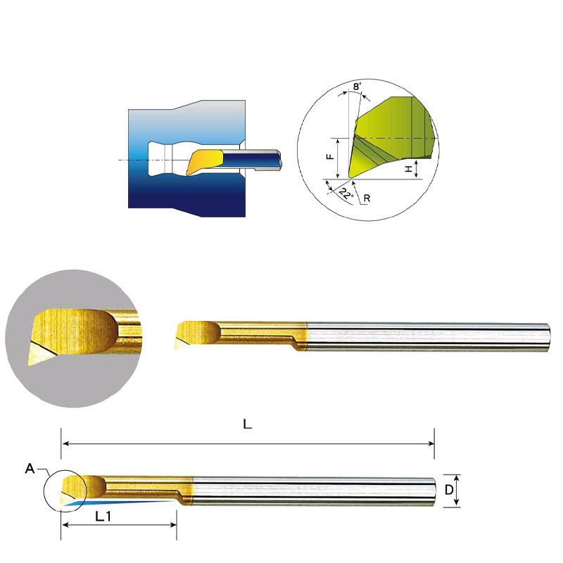 MPR Micro Turning Cutter